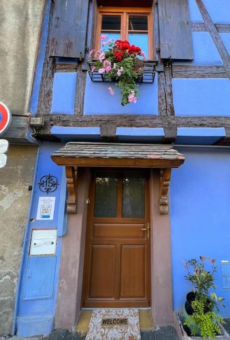 La Jolie Maison Bleue, Au Coeur De L'Alsace Kaysersberg-Vignoble Esterno foto