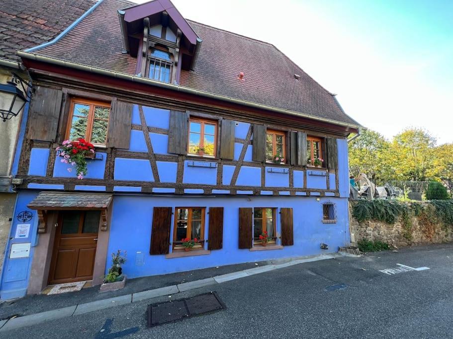 La Jolie Maison Bleue, Au Coeur De L'Alsace Kaysersberg-Vignoble Esterno foto